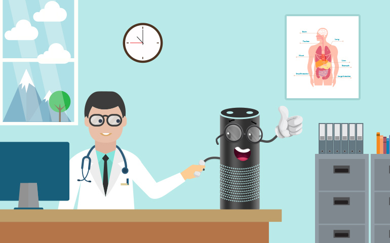How Amazon Echo can be helpful for the healthcare industry
