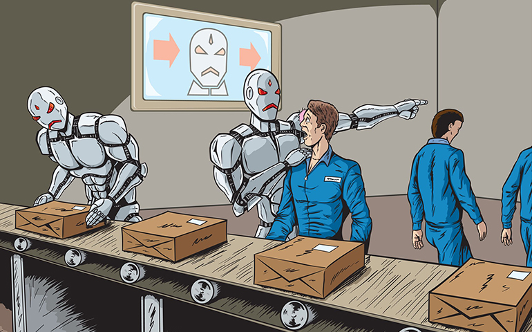 Bot Replacing Humans