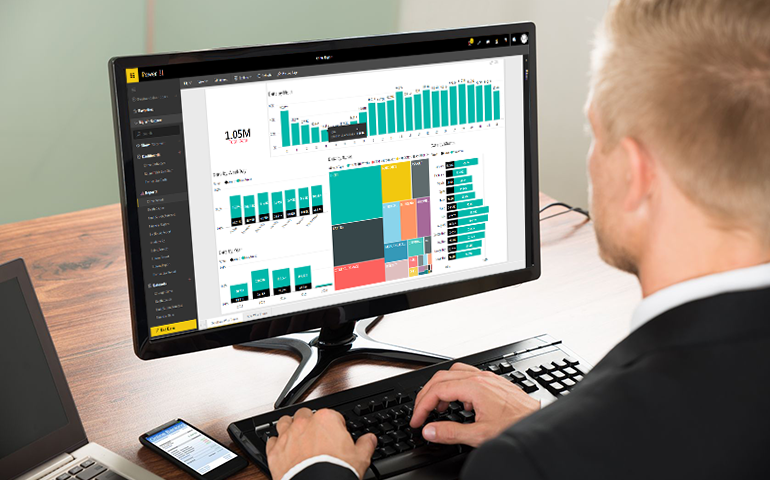 How is Power BI essential for the healthcare industry