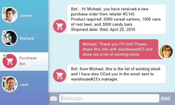 Bots supply chain
