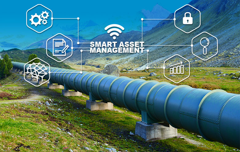 How does remote asset management help the water industry?