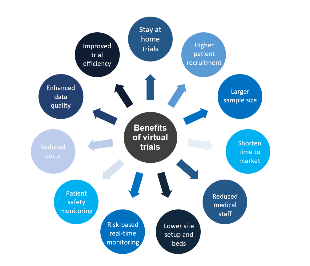 What is a 2025 virtual clinical trial