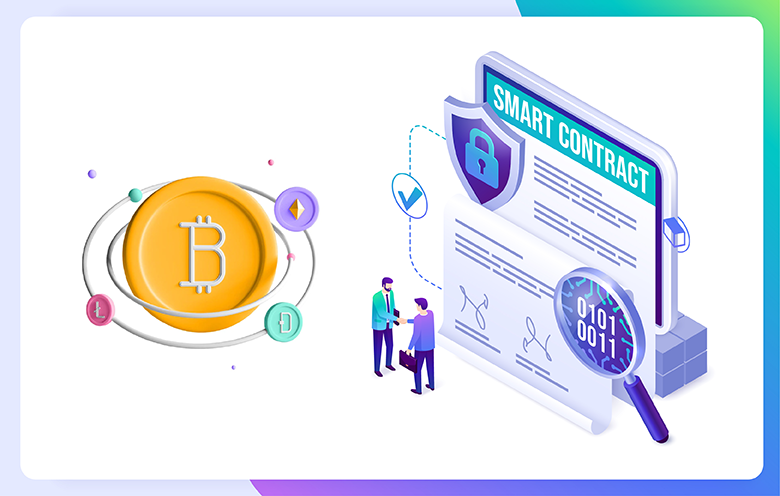 What is a smart contract in blockchain and how does it work?