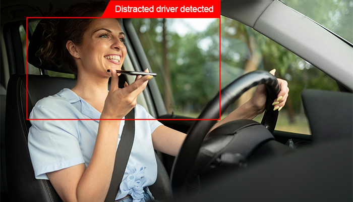 Driver distraction detection