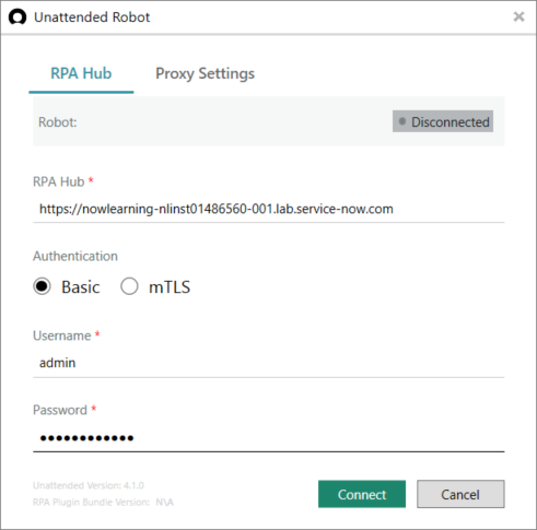 RPA with ServiceNow