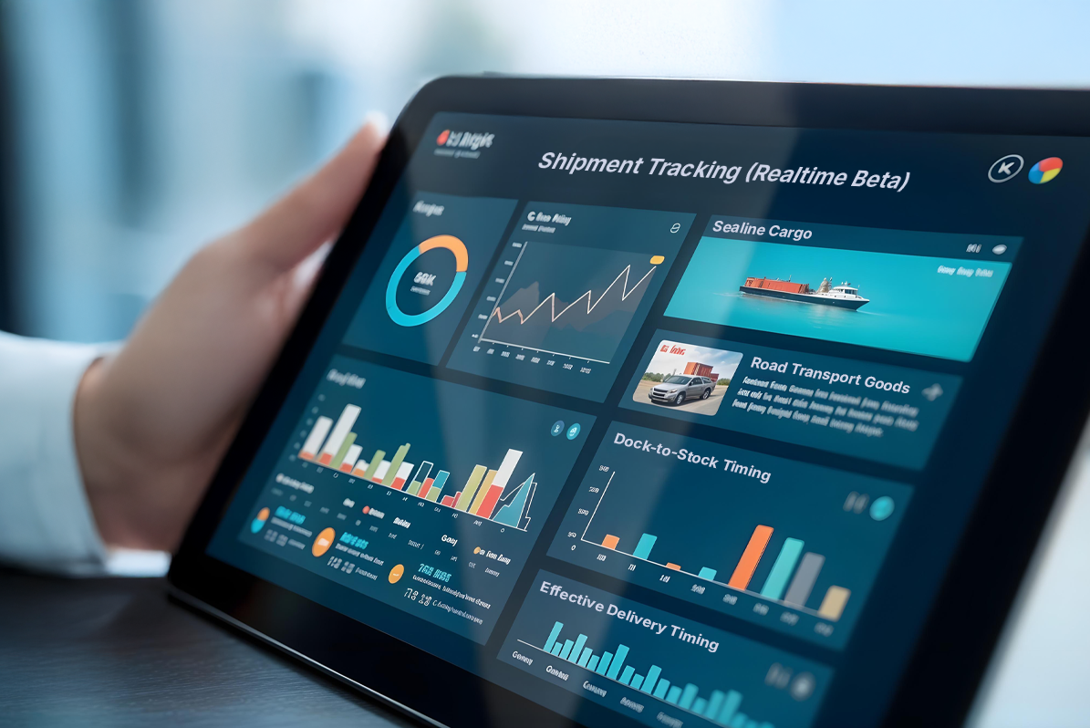 Near real-time supply chain visibility