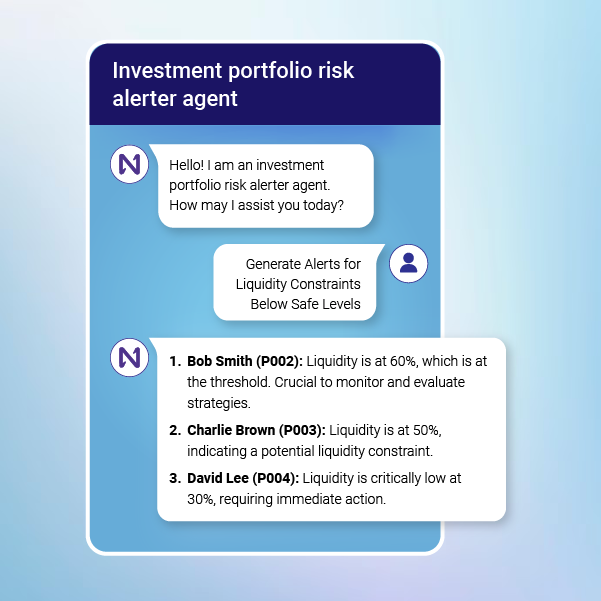 Investment portfolio risk alerter