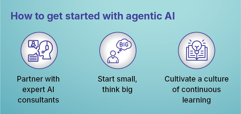 how to get started with agentic ai