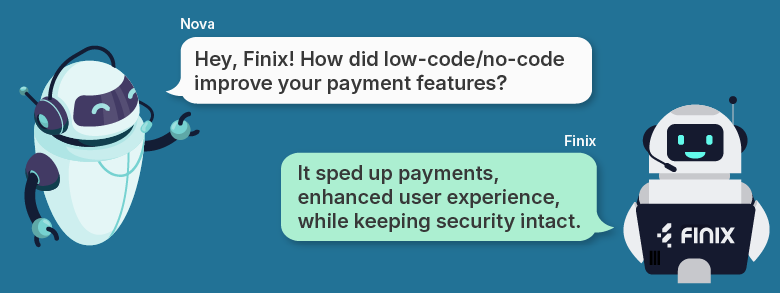 low-code/no-code finance example