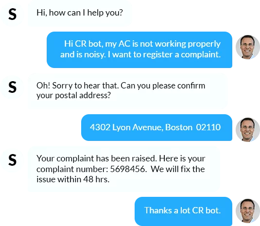 Handle complaints and requests