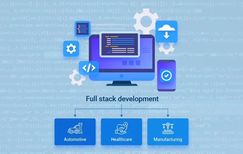 Full stack development in Industry