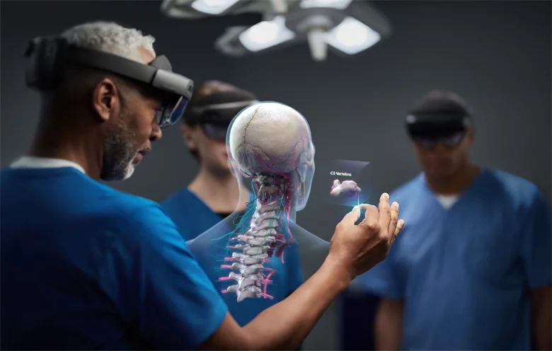 Mixed reality in healthcare