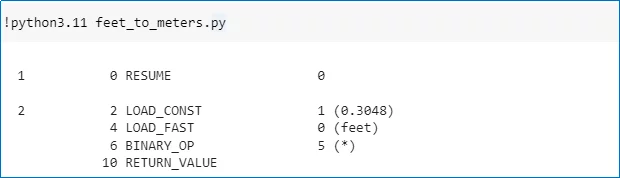 Faster code execution