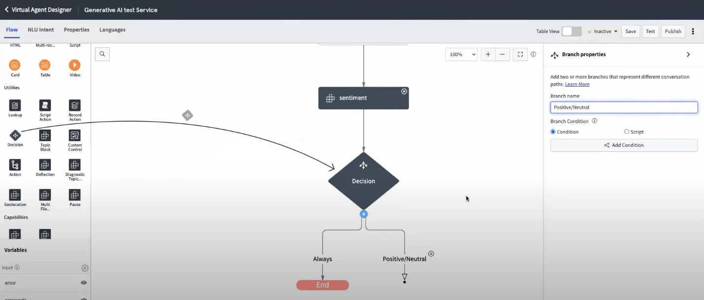 generative ai servicenow